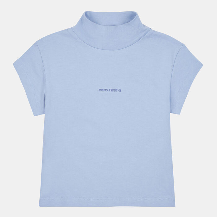 Converse Wordmark T-Shirt Grey Converse Wordmark T-Shirt Grey image number 0