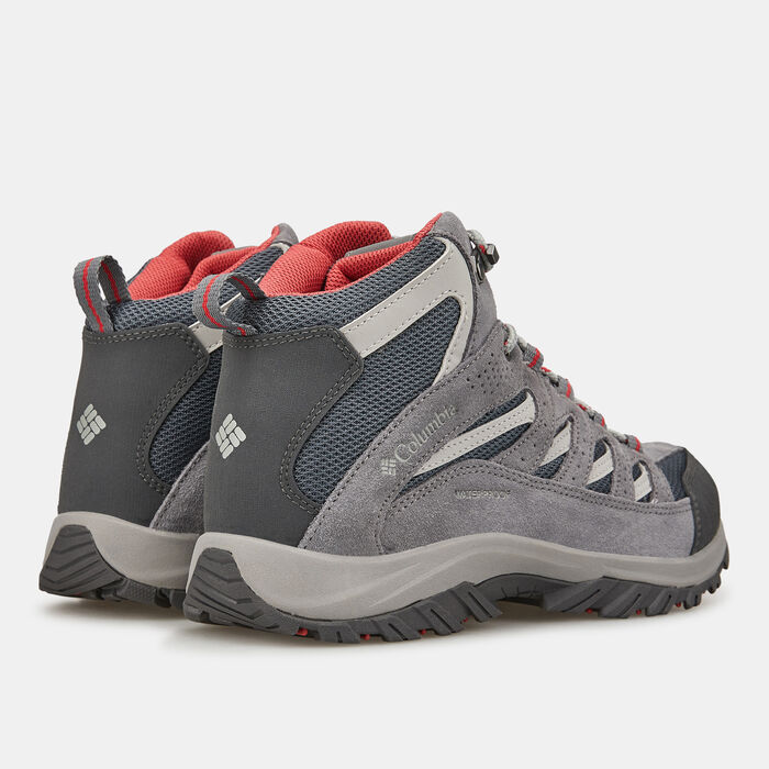 Columbia Women's Crestwood™ Mid Waterproof Hiking Shoe Grey Columbia Women's Crestwood™ Mid Waterproof Hiking Shoe Grey image number 2