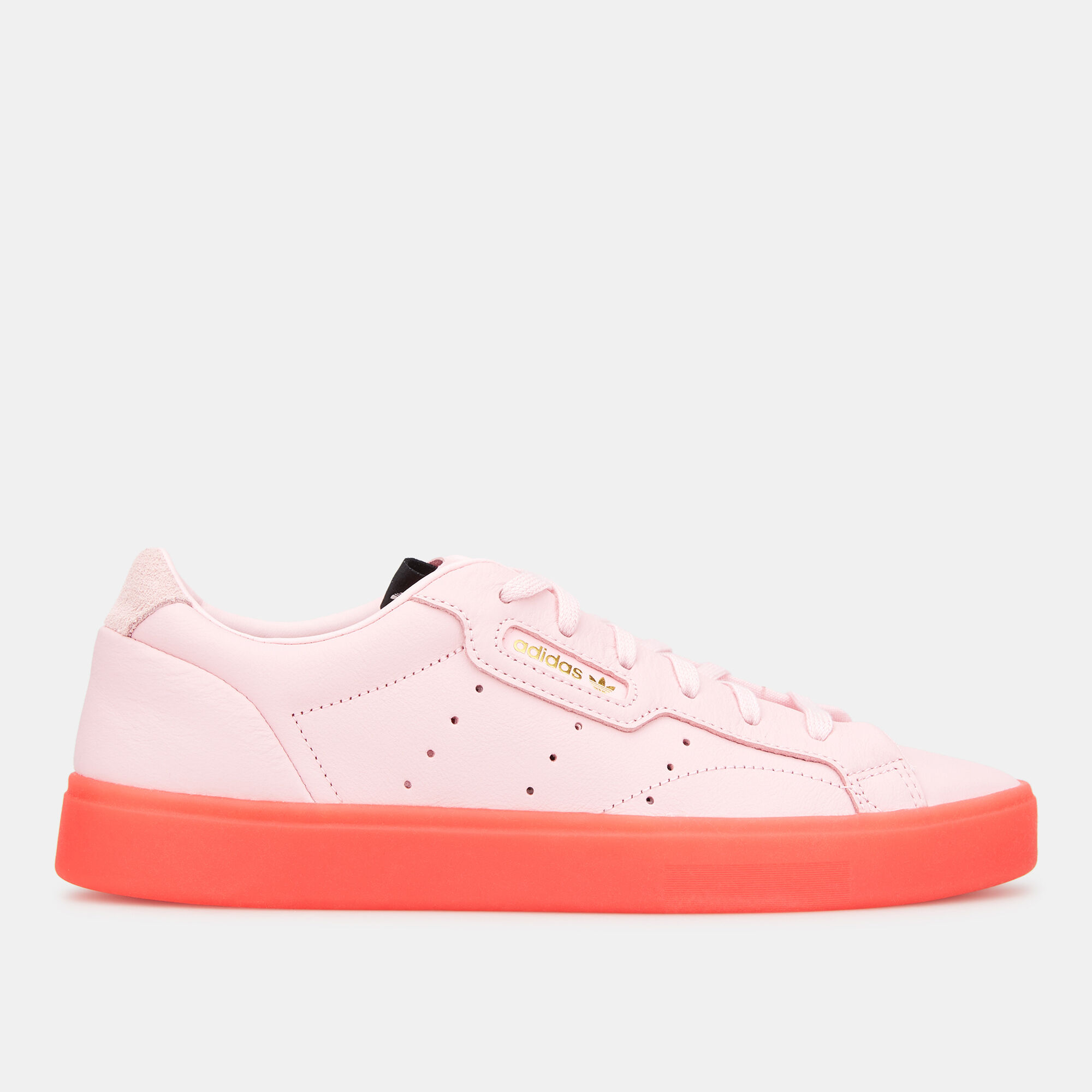 Adidas sleek w pink top