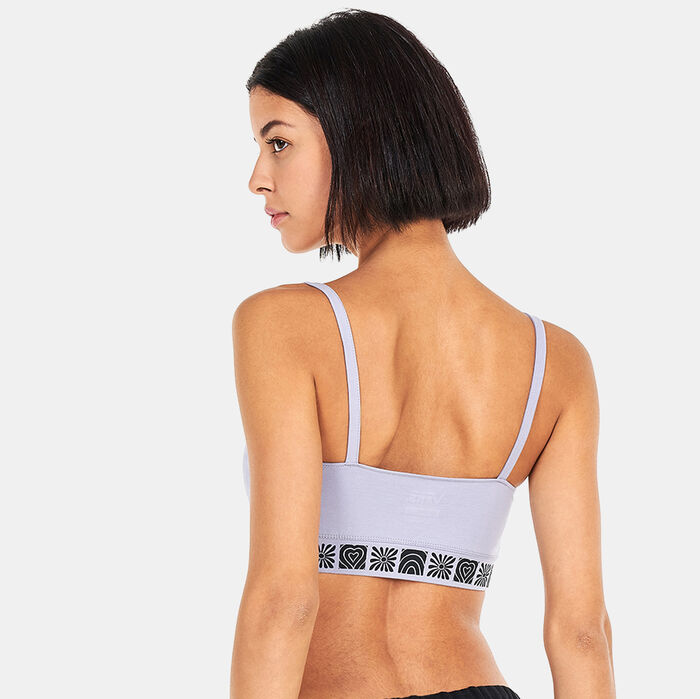 Vans Women's Divine Energy Sports Bra Purple Vans Women's Divine Energy Sports Bra Purple image number 1