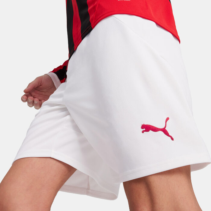 PUMA Men's AC Milan 24/25 Home Replica Football Shorts White PUMA Men's AC Milan 24/25 Home Replica Football Shorts White image number 4