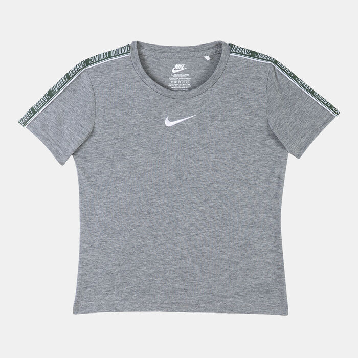 Nike Kids' Knit T-Shirt and Shorts Set Black Nike Kids' Knit T-Shirt and Shorts Set Black image number 1