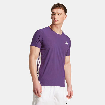 adidas Men's Adizero Running T-Shirt Purple