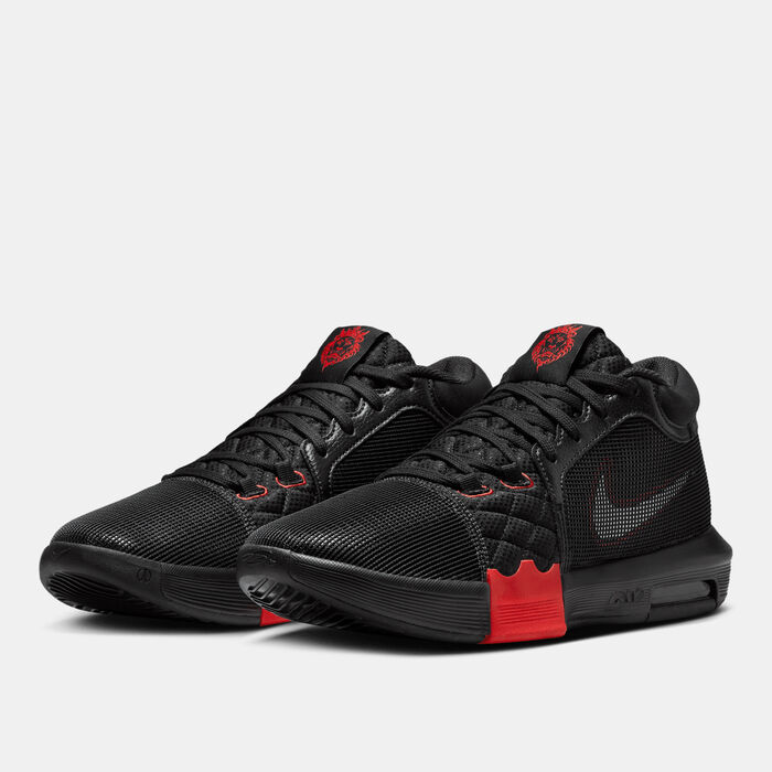 Nike LeBron Witness 8 Basketball Shoes Black Nike LeBron Witness 8 Basketball Shoes Black image number 1