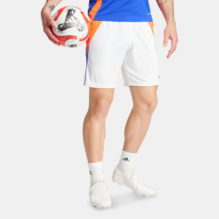 adidas Men's Tiro 24 Football Shorts White adidas Men's Tiro 24 Football Shorts White image number 2