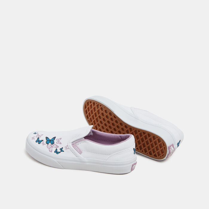 Vans Kids' Classic Slip-On Shoes (Younger Kids) White image number 2