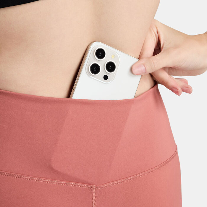 Nike Women's One Training Leggings Pink image number 3