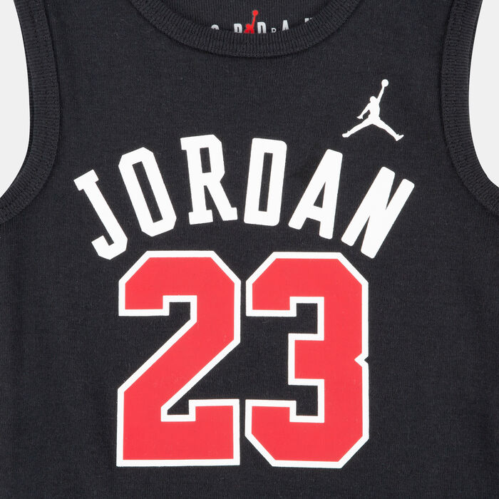 Jordan Kids' Jumpman 23 Set (Baby and Toddler) Black image number 3