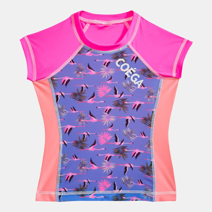 Kids' Flamingo Rashguard (Younger Kids) Kids' Flamingo Rashguard (Younger Kids) image number 0