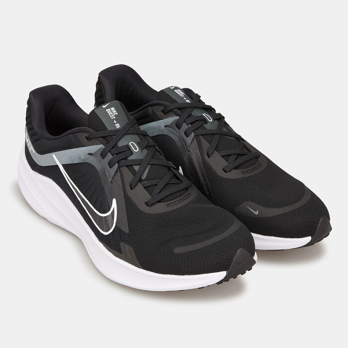Nike Men's Quest 5 Road Running Shoe Black image number 1