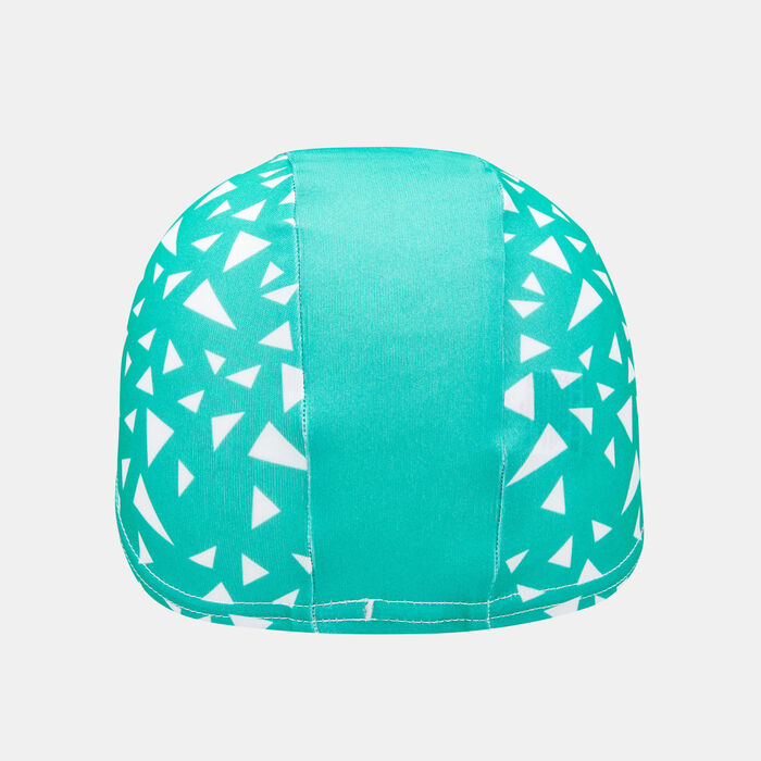 Speedo Kids' Printed Polyester Swimming Cap Green Speedo Kids' Printed Polyester Swimming Cap Green image number 1
