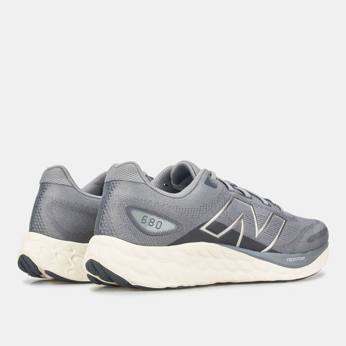 New Balance Men's Fresh Foam 680v8 Running Shoes Grey New Balance Men's Fresh Foam 680v8 Running Shoes Grey image number 3