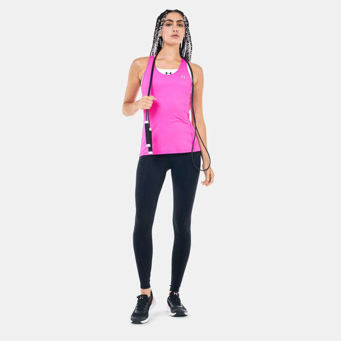 Under Armour Women's HeatGear® Armour Racer Training Tank Top Pink image number 2