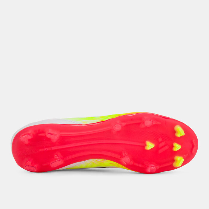 adidas Men's F50 League Firm/Multi-Ground Football Shoes Black image number 3