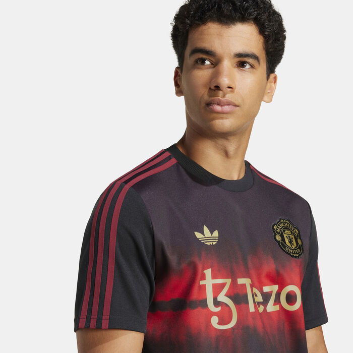 adidas Men's Manchester United CNY Top Black adidas Men's Manchester United CNY Top Black image number 4