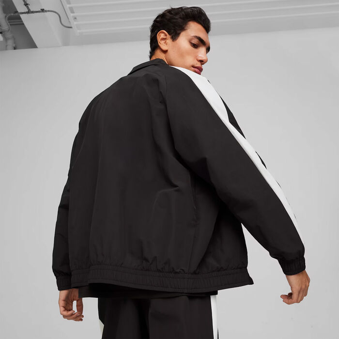 PUMA T7 Track Jacket Black image number 1