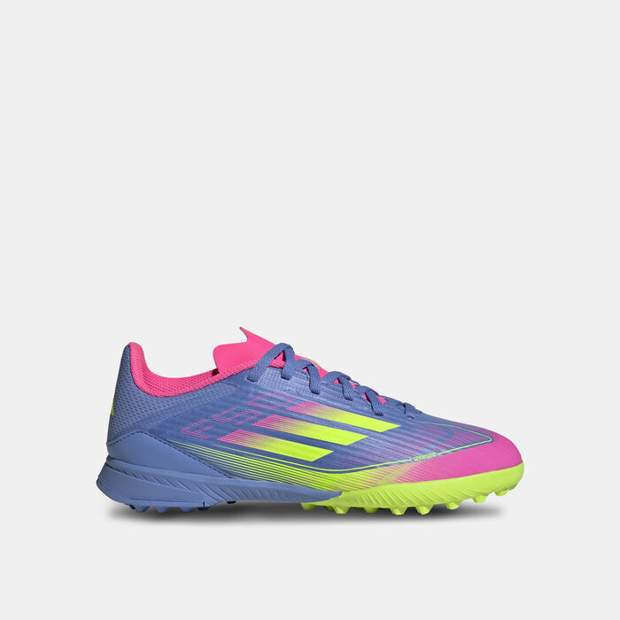 adidas Kids' F50 League Turf Ground Football Shoes Pink adidas Kids' F50 League Turf Ground Football Shoes Pink image number 0