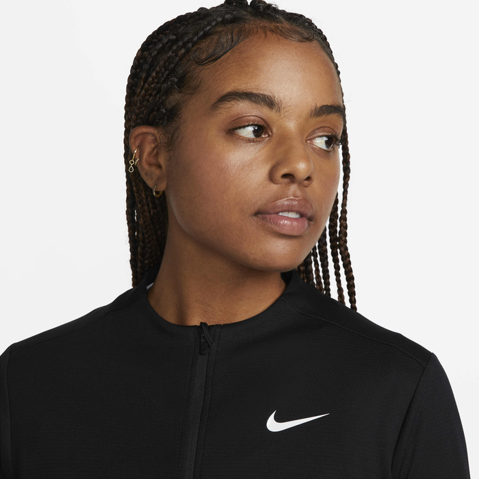 Nike Women's Dri-FIT UV Advantage Full-zip Top Black Nike Women's Dri-FIT UV Advantage Full-zip Top Black image number 2