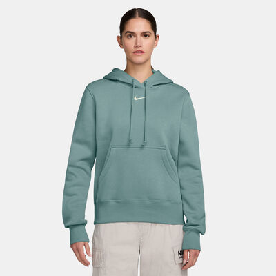Nike Women's Sportswear Phoenix Fleece Hoodie Green Nike Women's Sportswear Phoenix Fleece Hoodie Green