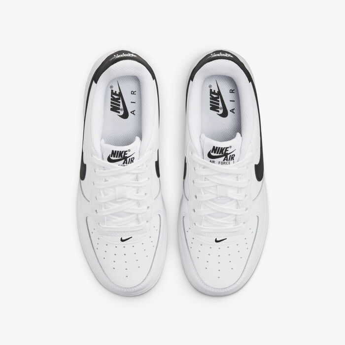Nike Kids' Air Force 1 Shoes White image number 3