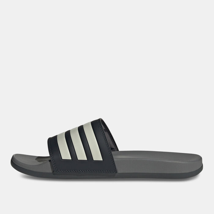 adidas Adilette Comfort Slides Grey adidas Adilette Comfort Slides Grey image number 2