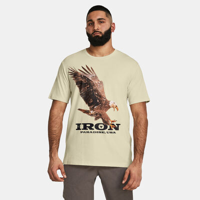 Under Armour Men's Project Rock Eagle T-Shirt White