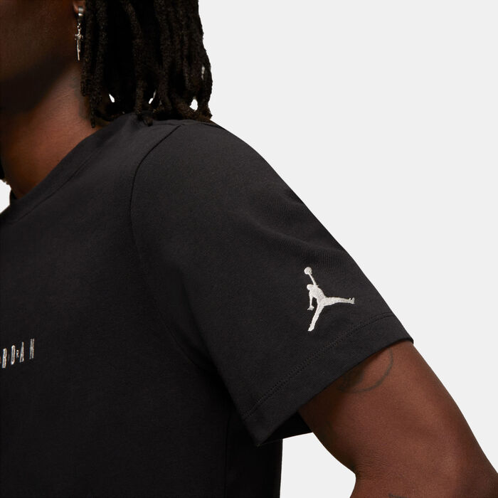 Jordan Men's Air T-Shirt Black Jordan Men's Air T-Shirt Black image number 3