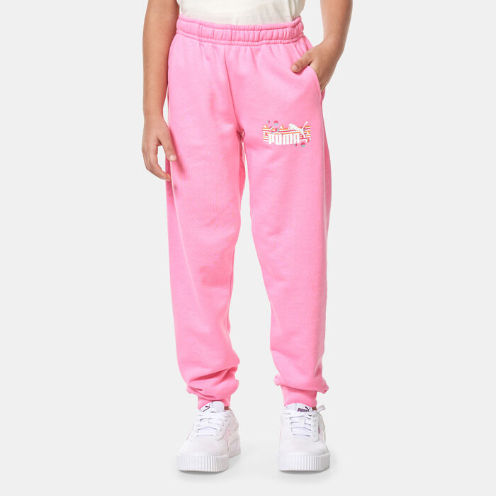 PUMA Kids' Essentials+ Summer Camp Sweatpants Pink PUMA Kids' Essentials+ Summer Camp Sweatpants Pink image number 0