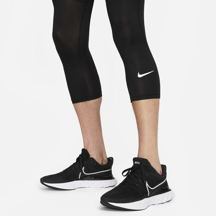 Nike Men's Pro Dri-FIT Fitness Tights Black image number 3