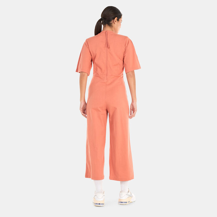 Nike Women's Sportswear Jersey Jumpsuit Peach Nike Women's Sportswear Jersey Jumpsuit Peach image number 1