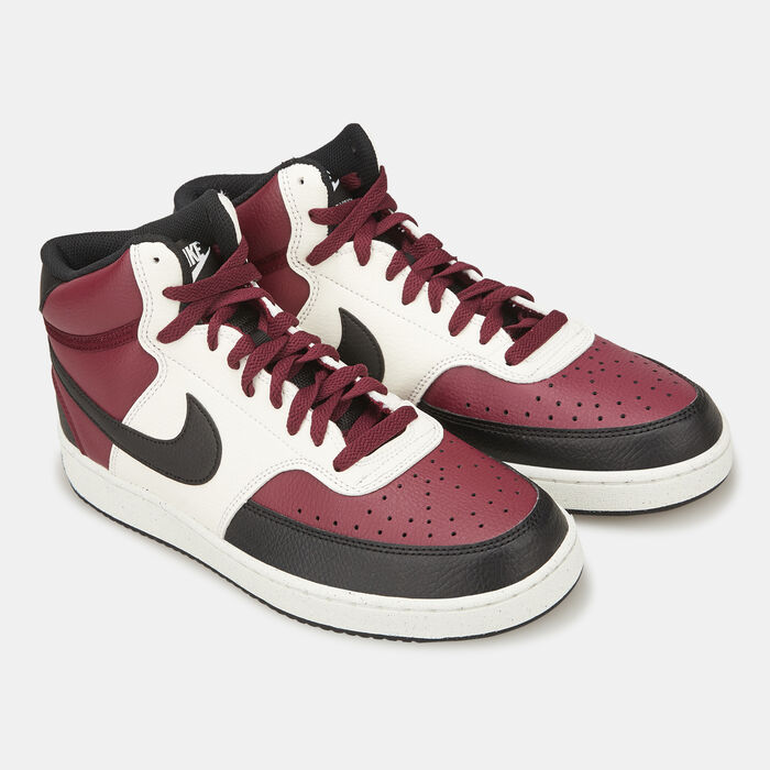 Nike Men's Court Vision Mid Next Nature Shoes Purple Nike Men's Court Vision Mid Next Nature Shoes Purple image number 2