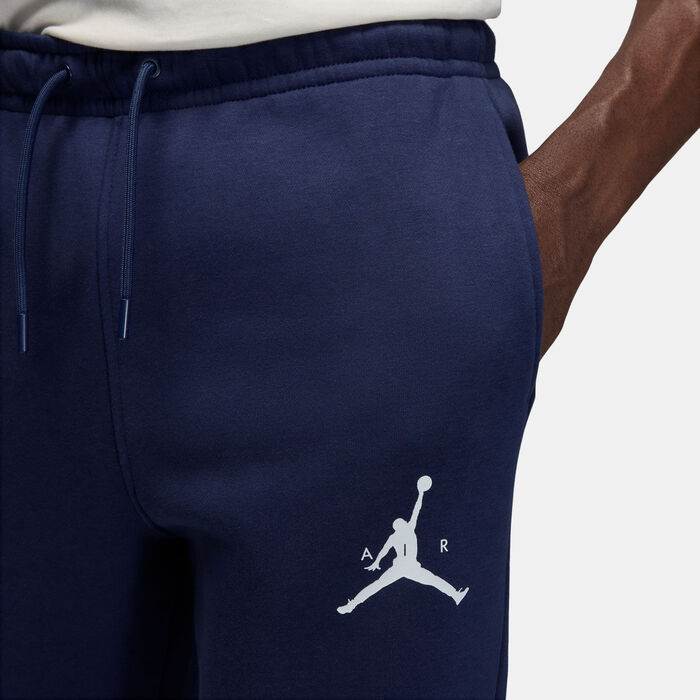 Jordan Men's Jumpman Fleece Pants Blue Jordan Men's Jumpman Fleece Pants Blue image number 3