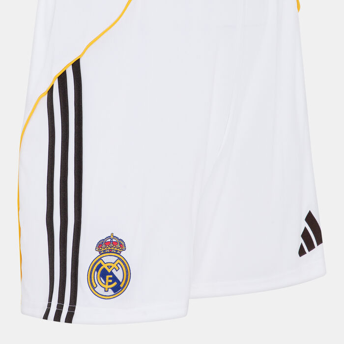 adidas Men's Real Madrid 25/26 Home Replica Football Shorts White adidas Men's Real Madrid 25/26 Home Replica Football Shorts White image number 2