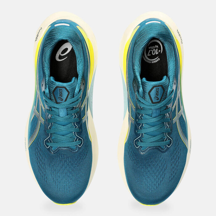 ASICS Men's GEL-KAYANO 30 Running Shoes Green ASICS Men's GEL-KAYANO 30 Running Shoes Green image number 4
