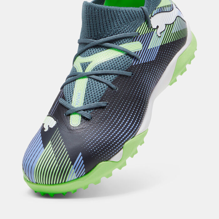 PUMA Kids' FUTURE 7 MATCH Turf Ground Football Shoes White image number 5