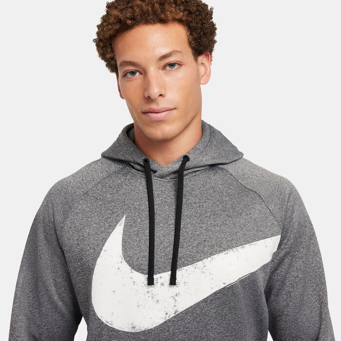 Nike Men's Therma-FIT Training Hoodie Grey Nike Men's Therma-FIT Training Hoodie Grey image number 3