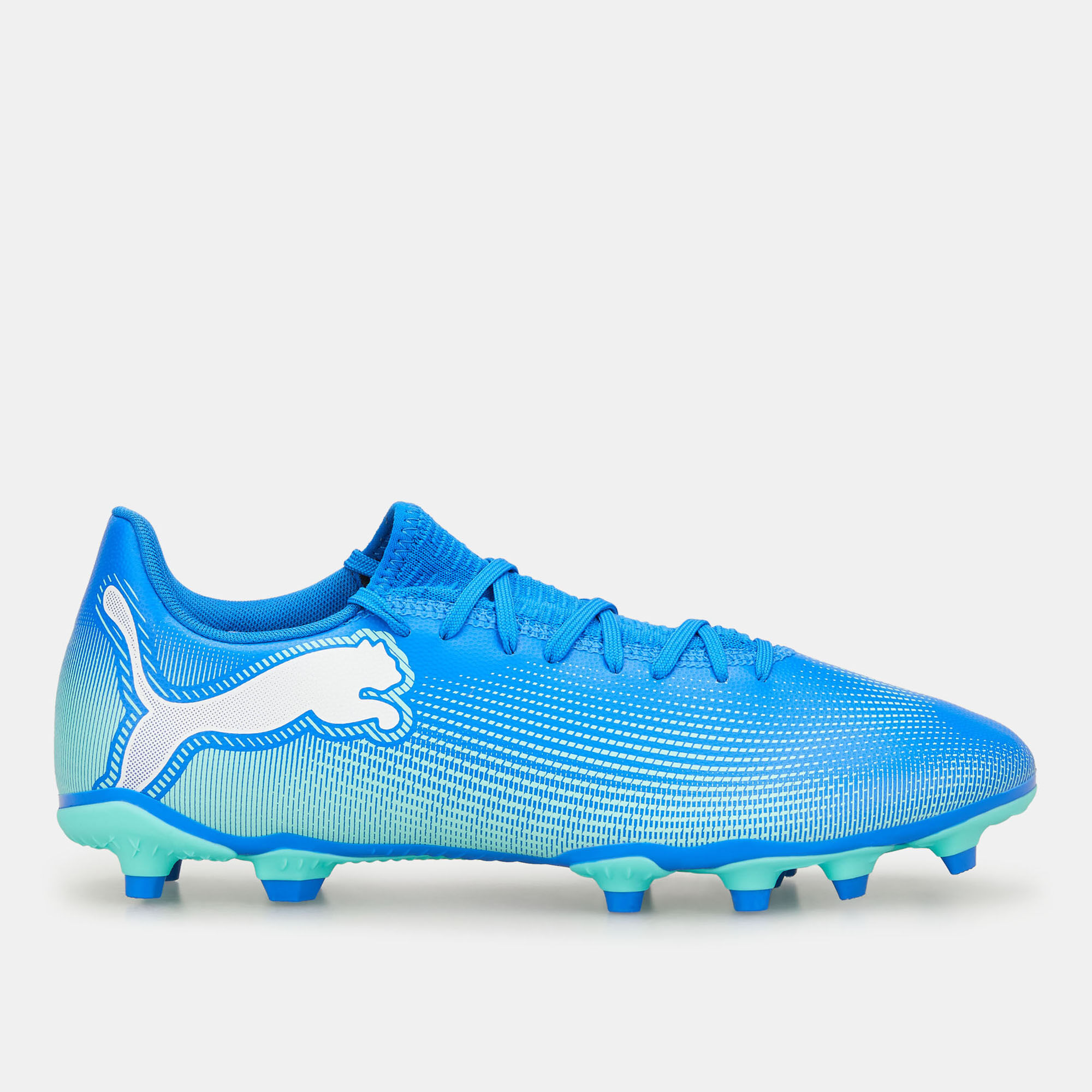 Men s FUTURE 7 PLAY Multi Ground Football Shoes Blue PUMA in KSA SSS