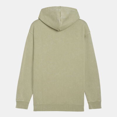 PUMA Men's Essentials Elevated Hoodie Green PUMA Men's Essentials Elevated Hoodie Green