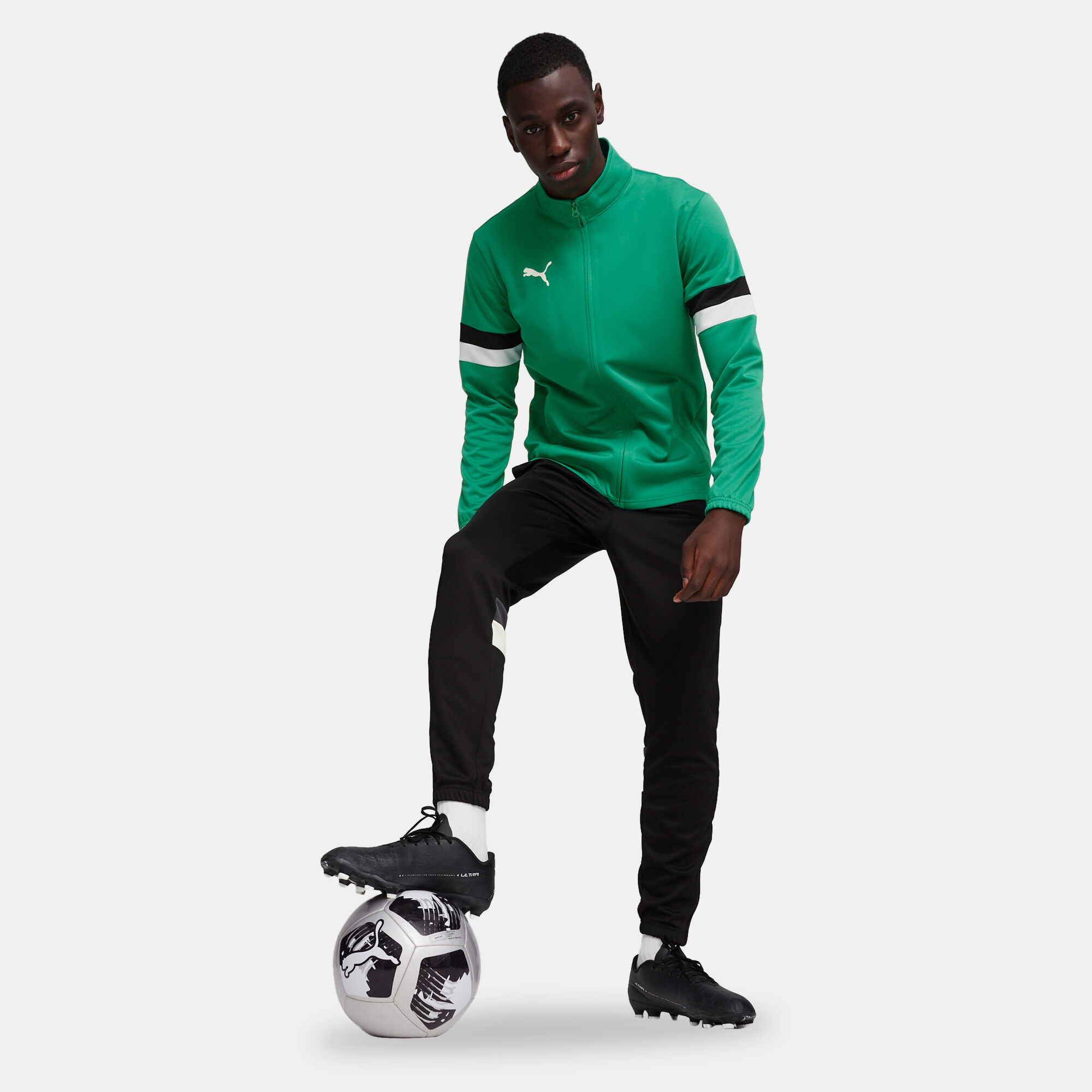 Green puma tracksuit clearance