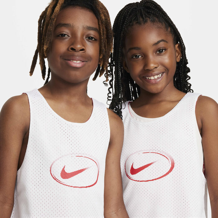 Nike Kids' Culture of Basketball Reversible Jersey White Nike Kids' Culture of Basketball Reversible Jersey White image number 2