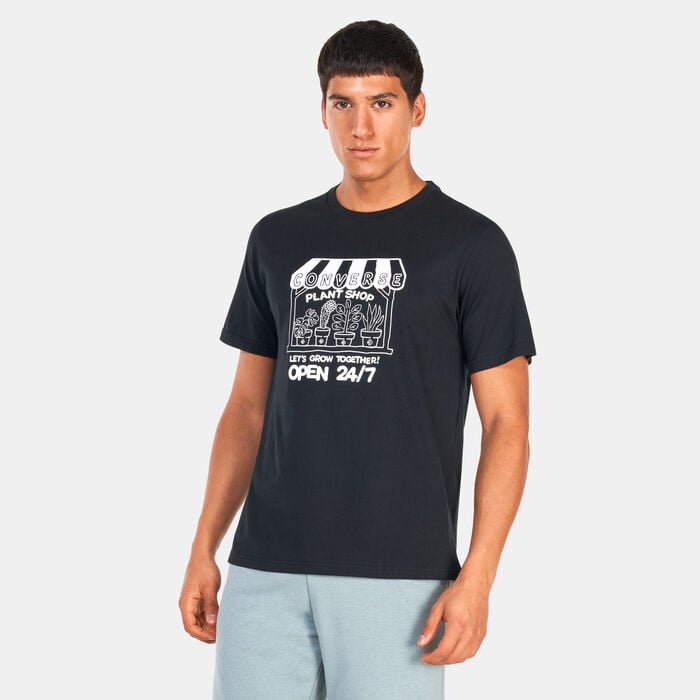 Converse Men's Grow Together Shop T-Shirt Black Converse Men's Grow Together Shop T-Shirt Black image number 0