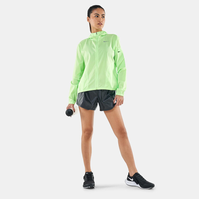 Nike Women's Running Jacket Green Nike Women's Running Jacket Green image number 2