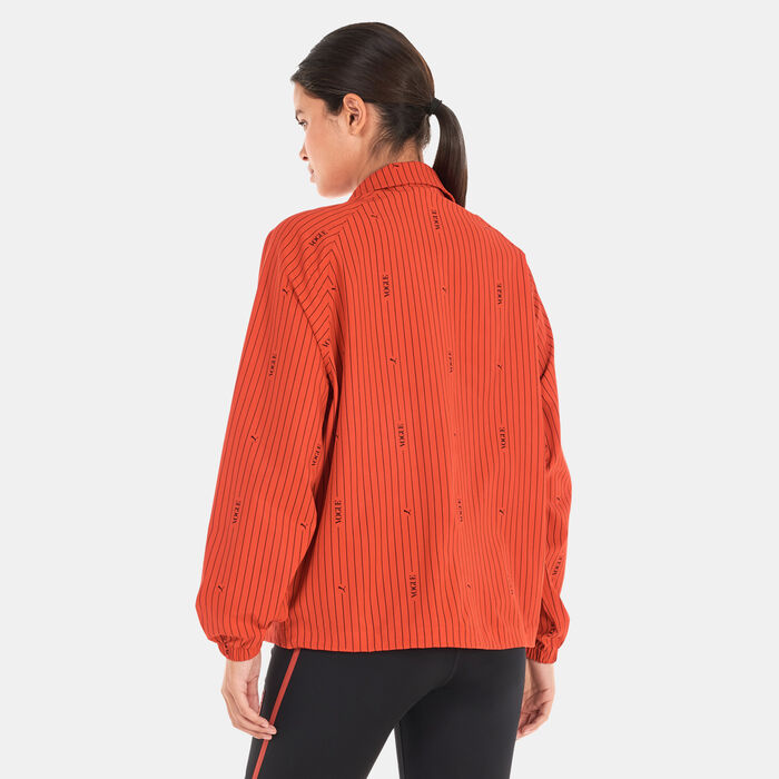 PUMA Women's x VOGUE Woven Jacket Red image number 1