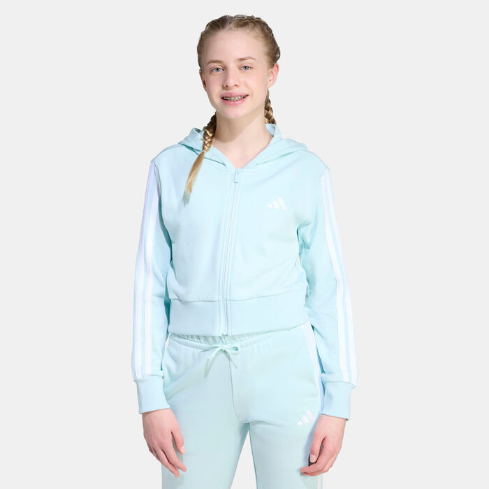 adidas Kids' Essentials Hoodie Blue adidas Kids' Essentials Hoodie Blue image number 0