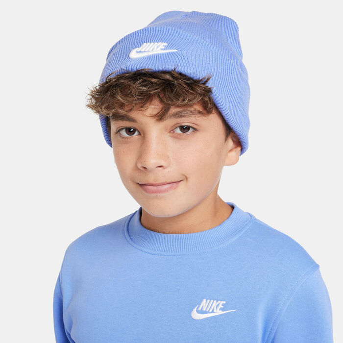 Nike Kids' Peak Beanie Blue image number 0