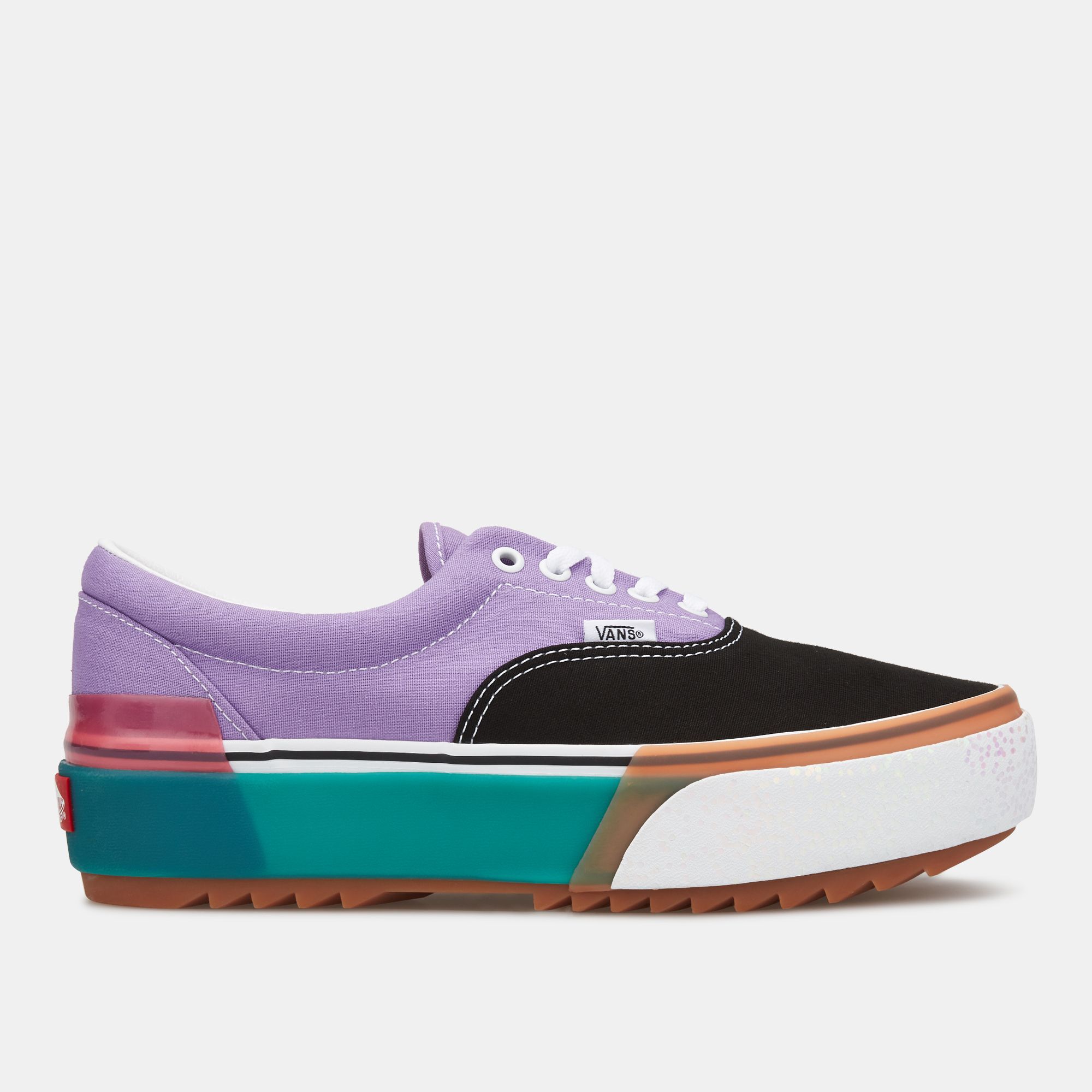 Buy Vans Confetti Stacked Era Shoe Green in KSA SSS
