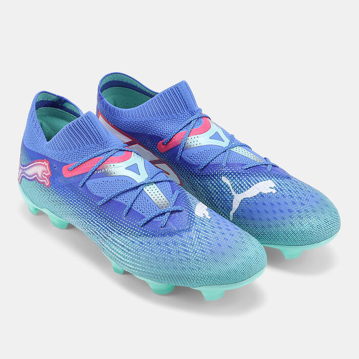 PUMA Men's FUTURE 7 ULTIMATE Firm Ground/Artificial Ground Football Shoes White PUMA Men's FUTURE 7 ULTIMATE Firm Ground/Artificial Ground Football Shoes White image number 1
