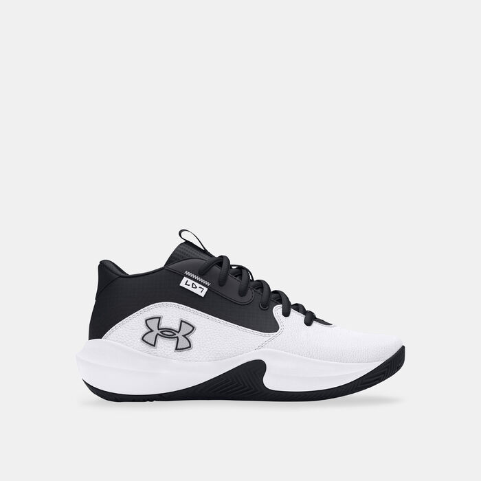 Under Armour Kids' Lockdown 7 Basketball Shoes White Under Armour Kids' Lockdown 7 Basketball Shoes White image number 0