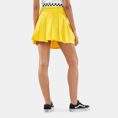 Vans Women's x Whack Pleated Skirt yellow Vans Women's x Whack Pleated Skirt yellow