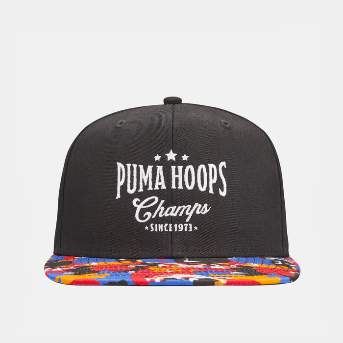 PUMA Pro Basketball Graphic Cap Black PUMA Pro Basketball Graphic Cap Black image number 0